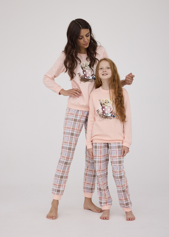 671/375 Paint Piżama damska Cornette różowy