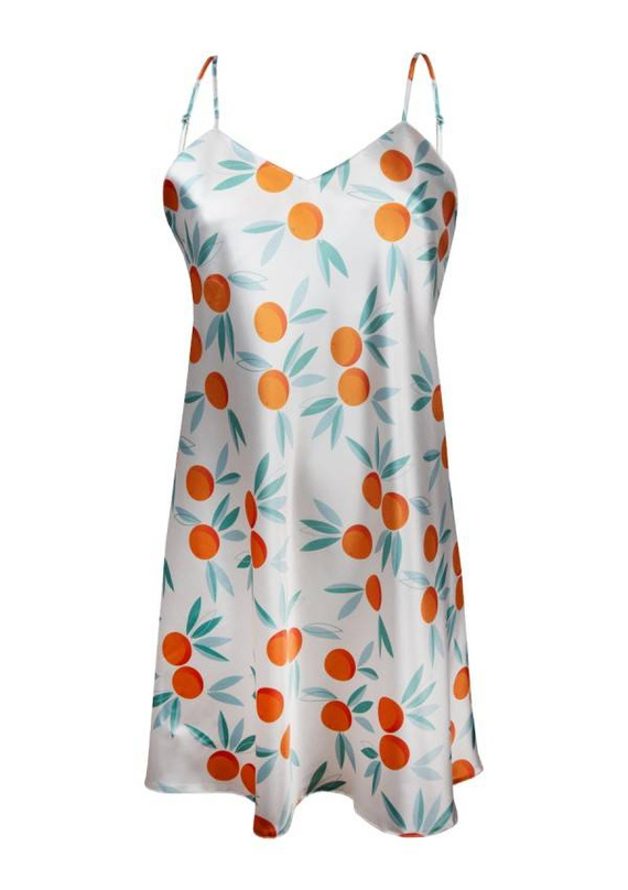 DK-HK Satynowa halka, wąskie ramiączko DKaren - biały 19