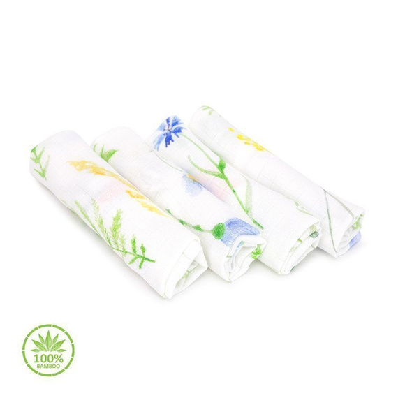 Chusteczki 100% Bamboo Muślin Ornithology Makaszka