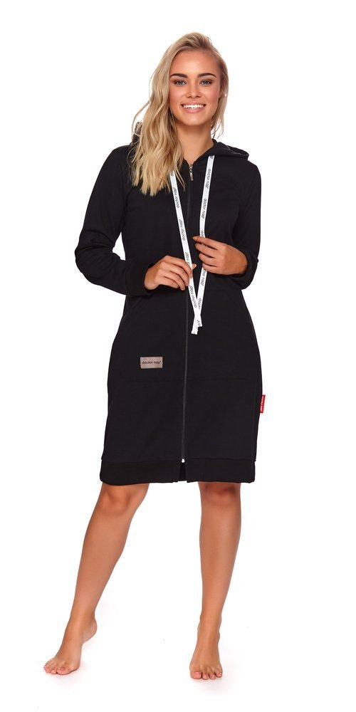 Szlafrok damski Doctor Nap SMZ.4136.black