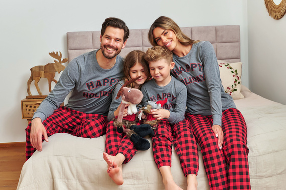 7344 Piżama męska Dark Grey Doctor Nap – 100% bawełna