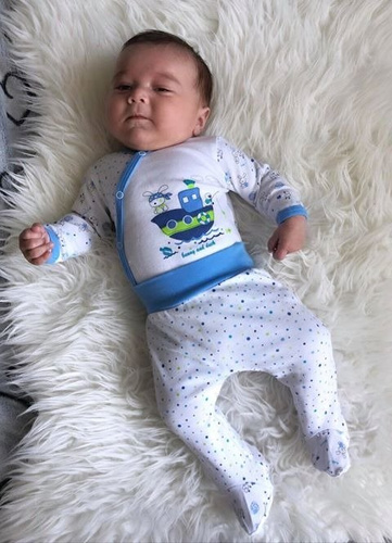 Półśpiochy niemowlęce "BUNNY AND DUCK" Makoma