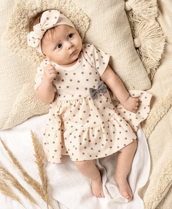 Opaska 192064 Sara Nicol - jasny łosoś