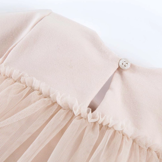 Ceremony Eevi Sukienka tiulowa - beżowy