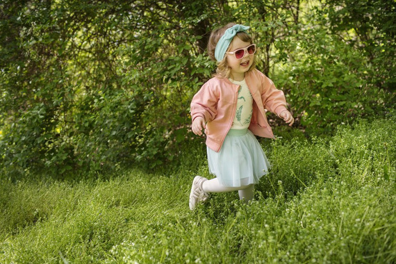 Bluza Rozpinana Dziecięca "Spring Light" Pinokio -różowy