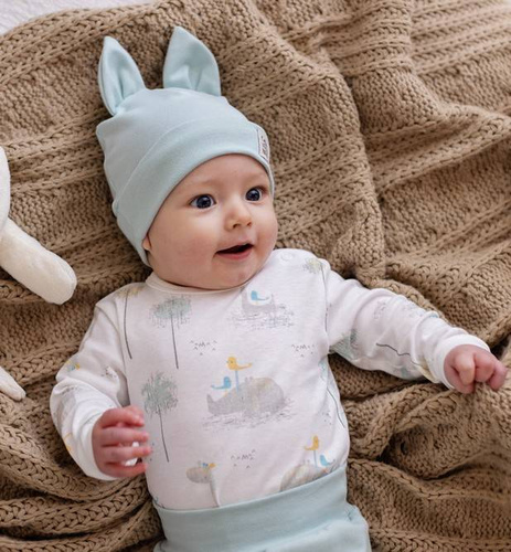 "Rino" Makoma Body niemowlęce z długim rękawem