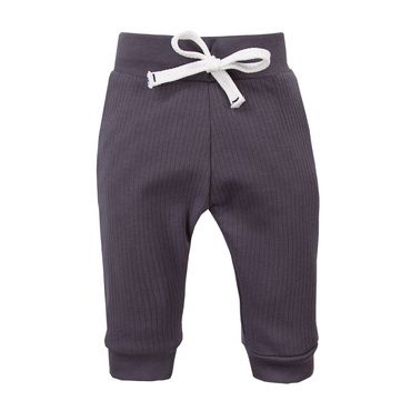 Magic Eevi Dresowe spodnie na gumce -prążek