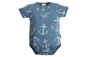 "BLUE SEA"  Makoma Body polo z krótkim rękawem niebieski