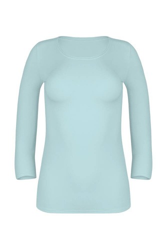 Manati rękaw 3/4 Bluzka damska Babell - szałwia