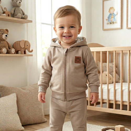 ABN-5516 Sky Journey Bluza dresowa dziecięca Nini – bawełna organiczna, wygodny fason