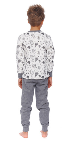 Piżama dziecięca 4548 Unisex Doctor Nap - snowman