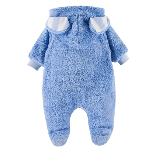 Mellow Eevi Pajac z kapturem - niebieski