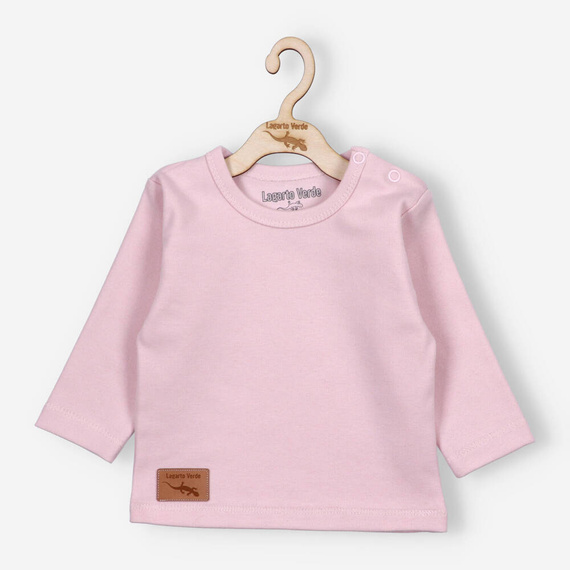 Lagarto Verde Bluzka gładka - różowy