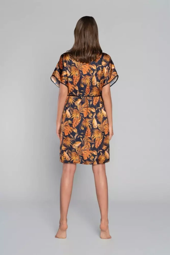 Monstera Szlafrok Damski Italian Fashion- druk