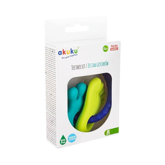 ALA0127 Stópki Zestaw gryzaków Akuku