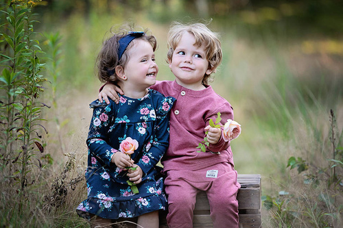 "MAROON" Makoma Dres niemowlęcy