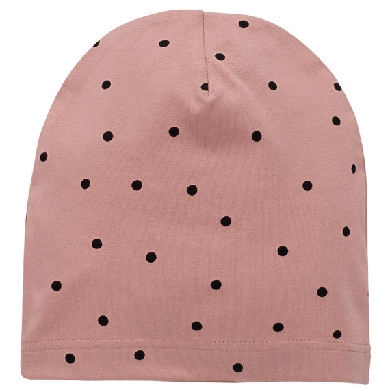Tres Bien Pinokio Czapka - róż groszki