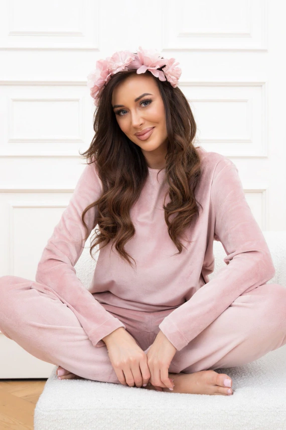 Akara Komplet damski Italian Fashion - róż pudrowy 