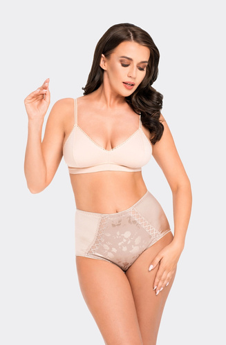 BBL 198 Figi Damskie Modelujące Babell - beżowe