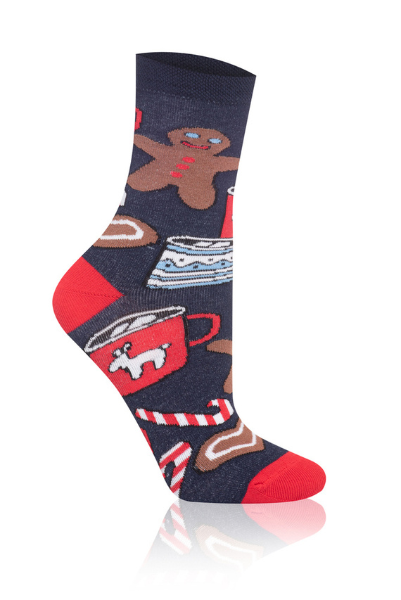 S162D Cookies Italian Fashion Skarpety