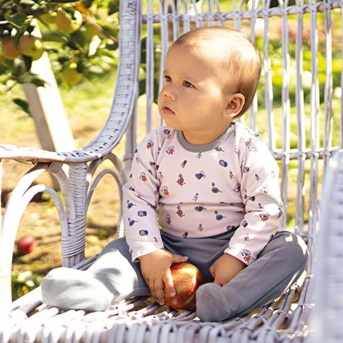 Adventure Ewa Klucze Body z długim rękawem - szary druk