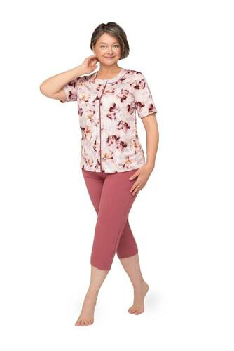 200 Maria I Piżama damska Martel 23 bordowy