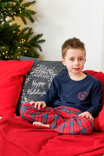 Piżama dziecięca 7129 Unisex Doctor Nap - navy blue