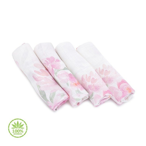 Chusteczki 100% Bamboo Muślin Ornithology Makaszka