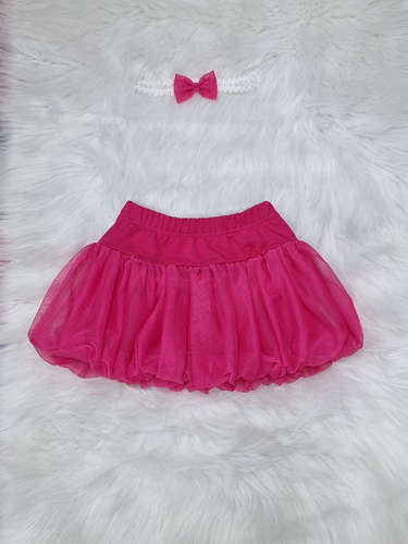 Gracja Spódniczka tiulowa Bambarillo amarantowy