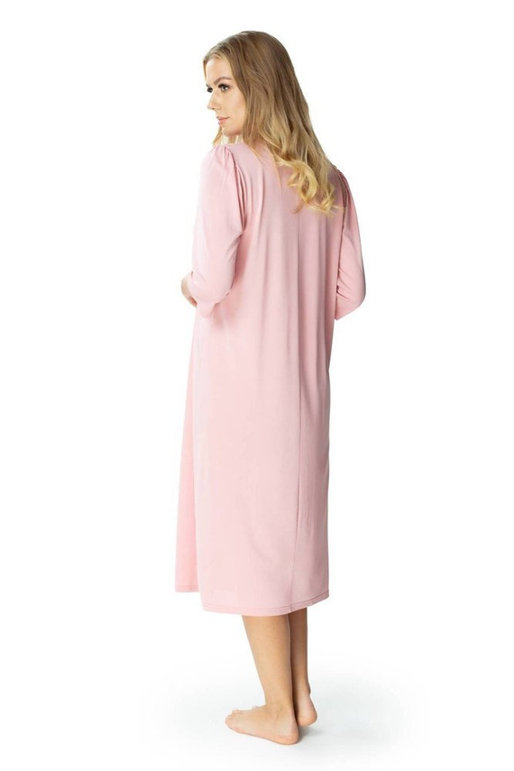 4133 Diana koszula nocna damska Mewa róż