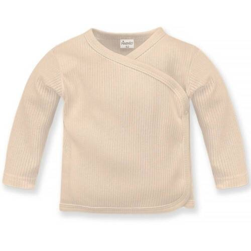 Lovely Day Pinokio Kaftanik niemowlęcy - beżowy prążek