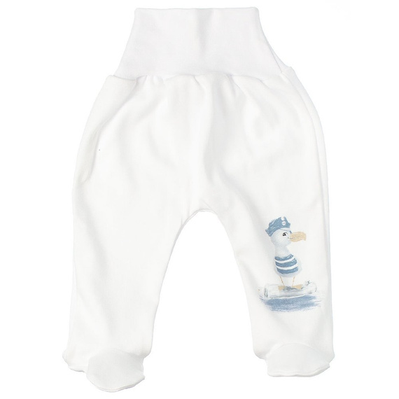 Marynarz Martex Komplet body z półśpiochem biały