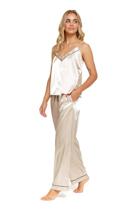PM.5228 długie spodnie piżamowe Doctor Nap - champagne