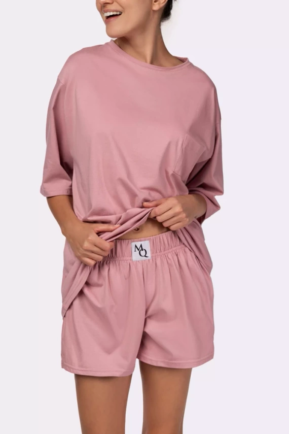 Joy shortsleeve Piżama damska Mona pink