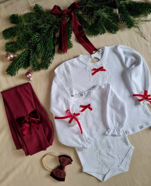 M0717B Bluzka z długim rękawem Marija - biały