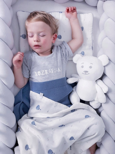 Muślinowa poduszka Sea Shells Yosoy