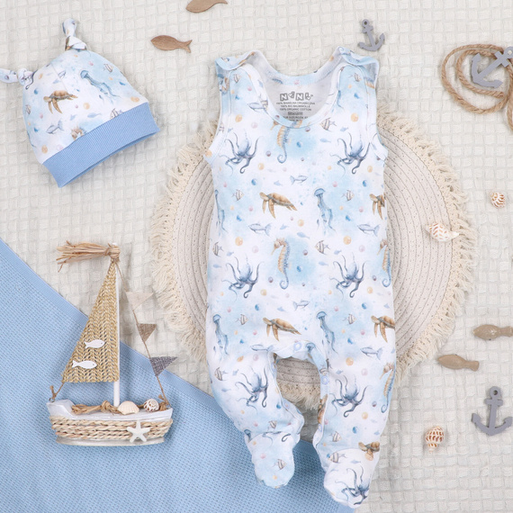 ABN-5449 Sea Of Joy Śpiochy Nini – bawełna organiczna, wygodne zapięcie 