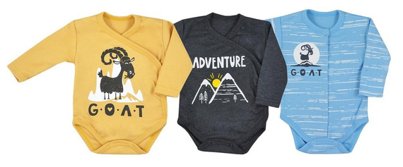 Mountains Koala Body rozpinane - niebieski