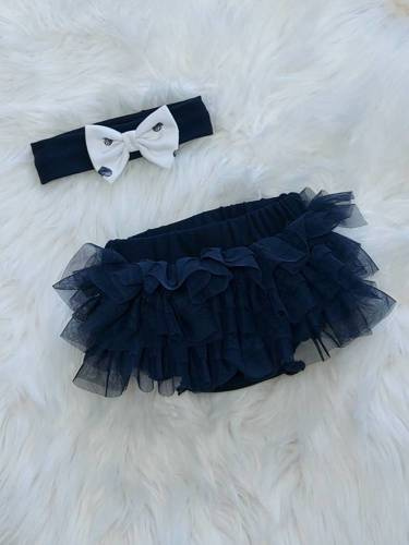 Bloomers Bambarillo ze spódniczką tiulową granatowy