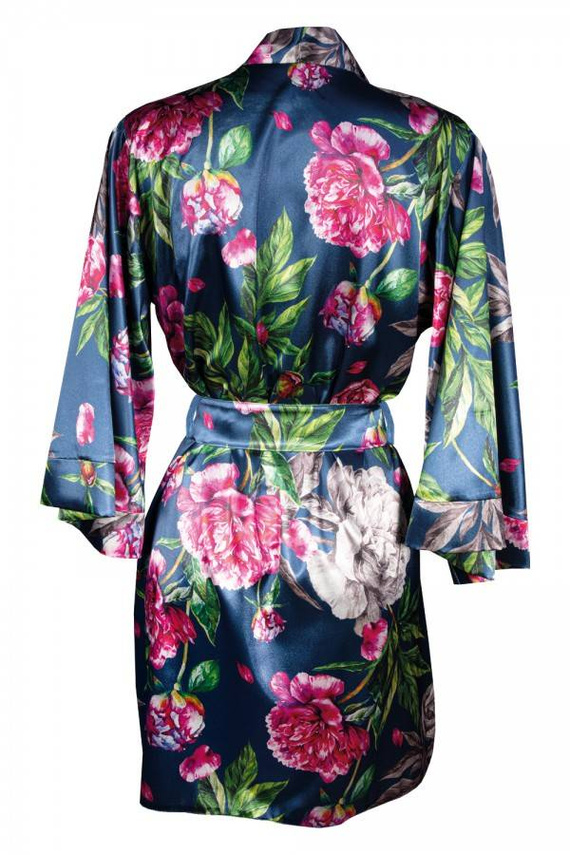 DK-P Flowers Podomka damska DKaren - granat 001