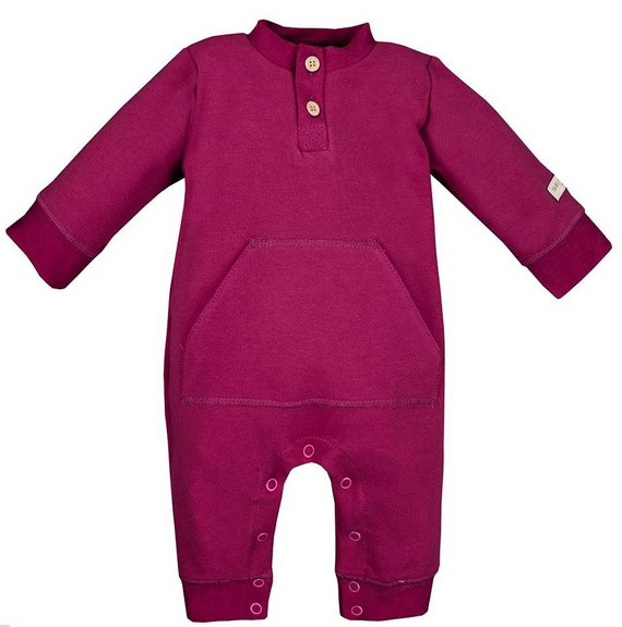 Pajac kangurek bez stópek "Simply Comfy" Ewa Klucze - miodowy