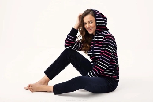 341 Dres Damski Luna indygo/granat