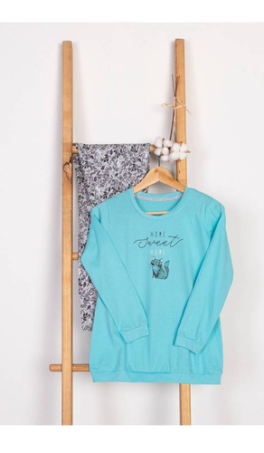 Lama G-238 PY, G-573 PY Piżama dla dziewczynki - turkusowy