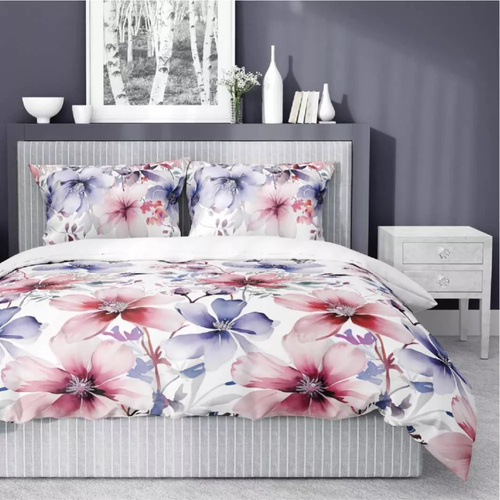 4965A Pościel bawełniana kwiaty Detexpol