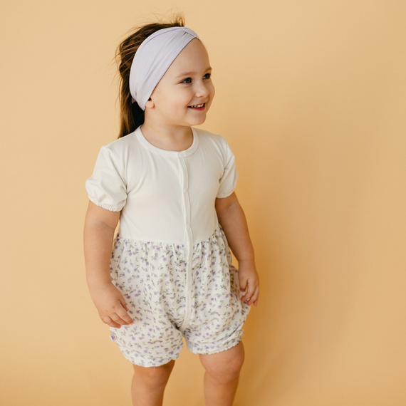 Strawberry & Love Eevi Rampers niemowlęcy - koral