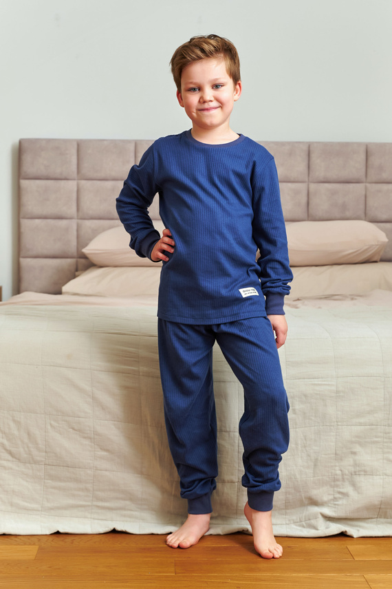 Piżama dziecięca 7351 Unisex Doctor Nap - navy blue