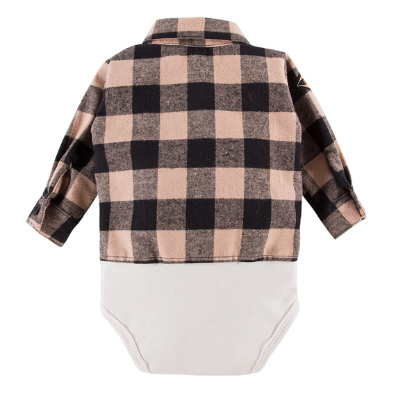 Jump Eevi Body z kołnierzykiem - czarny/beżowy