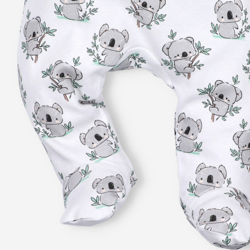 ABN-5210 Półśpiochy niemowlęce Nini Sweet Koala 100% bawełna organiczna