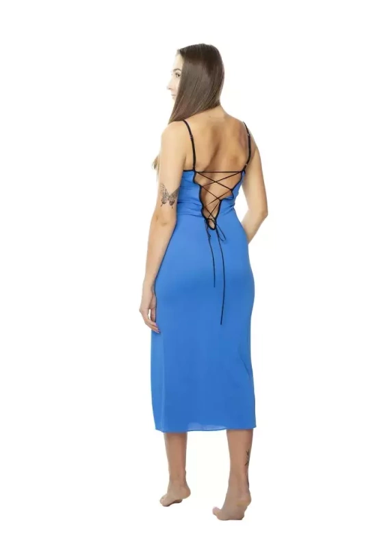 86119 Ismena Koszula nocna Mewa szafirowy