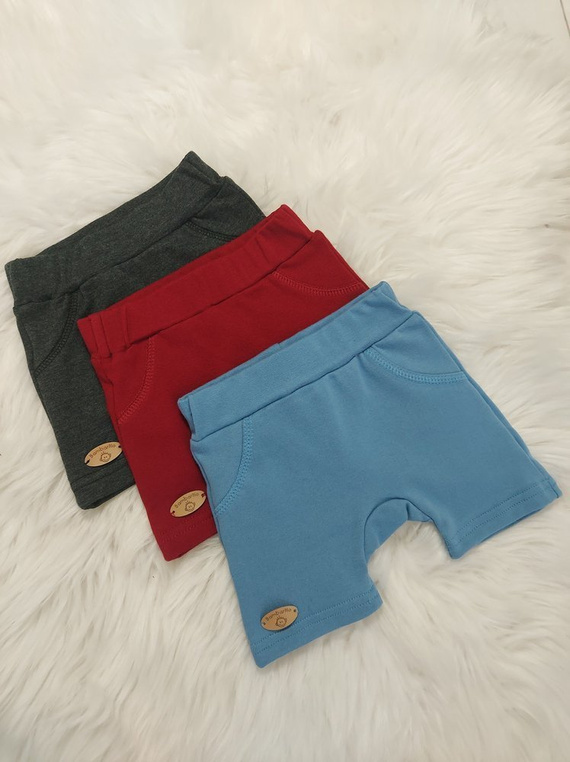 Mieszko Bambarillo szorty niemowlęce granatowy